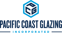 Pacific Coast Glazing logo white